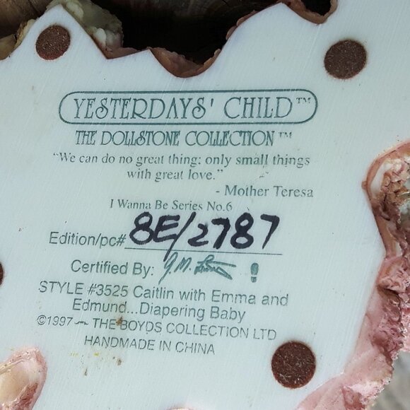 Yesterdays child dollstone collection - Picture 3 of 3